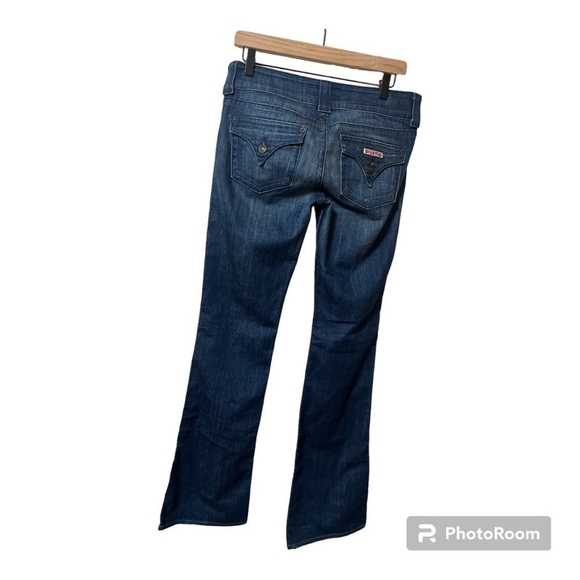 Hudson Signature Boot W170DIX Flap Pocket Stretch Denim Jeans - Picture 2 of 5